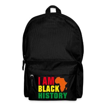 I am Black History - Backpack - black - Front