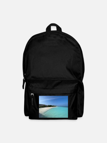Tropical Coast Blue Water Maldives - Backpack - black
