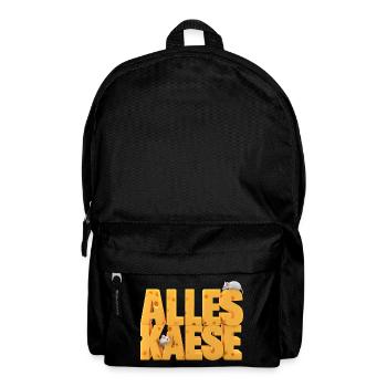 Alles Kaese - Rucksack - Schwarz - Vorne