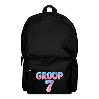 Funny Group 7 67 Meme Halloween Costume - Backpack - black - Front