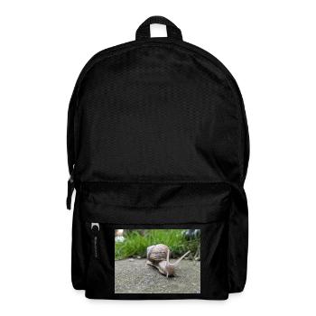 Snails Macro Natural Design - Backpack - black - Front