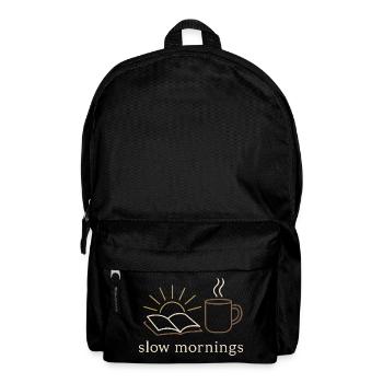 Cabincore Gemütliche Winter-selbstfürsorge-saison - Rucksack - Schwarz - Vorne