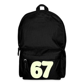 67 - Rucksack - Schwarz - Vorne