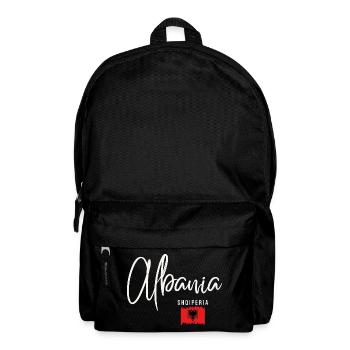 Made in Albania, Albanian roots - Backpack - black - Front