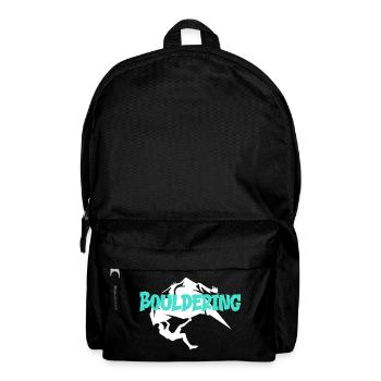 Boulder Bouldern Bloc - Sac à dos - noir - Devant