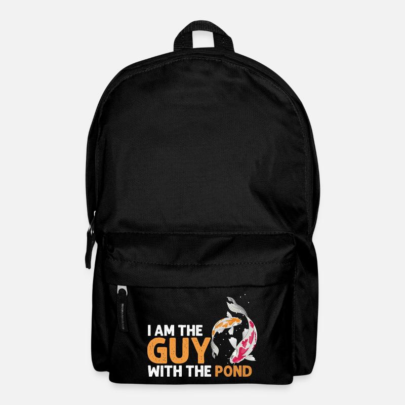 I Am The Guy With The Pond Koi Lover Hobby Fun - Rucksack - Schwarz