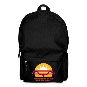 Ambiance ensoleillée de vélo - Toujours côté trajet ! - Sac à dos - noir - Devant
