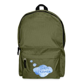 gueti thought - Backpack - olive green - Front