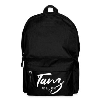 Dance out of line – Be different and unique - Backpack - black - Front
