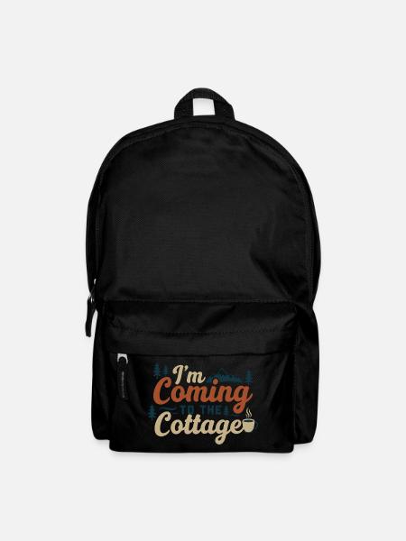 Ich komme zur Hütte - Rucksack - Schwarz