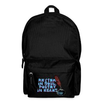 Poetry in Soul and Heart - Backpack - black - Front