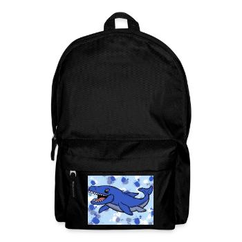 Mosasaurus Dino - Backpack - black - Front