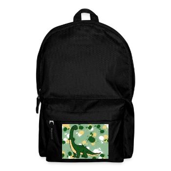 Brachiosaurus Dino - Rucksack - Schwarz - Vorne