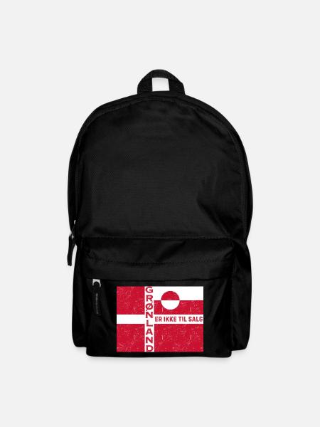 Greenland Not for Sale Emblem - Backpack - black