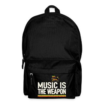 Reggae Music - Backpack - black - Front