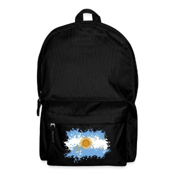 Argentina Flag Splash - Backpack - black - Front