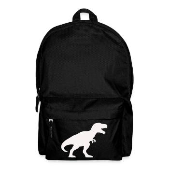 Dino Silhouette Tyrannosaurus Rex - Backpack - black - Front