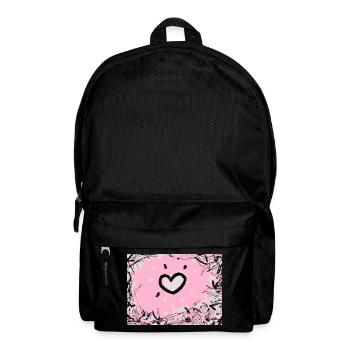 Verboten - Rucksack - Schwarz - Vorne