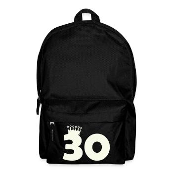 30_krone - Rucksack - Schwarz - Vorne