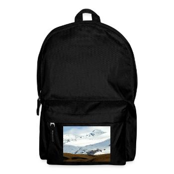 Winter landscape in Iceland - Backpack - black - Front