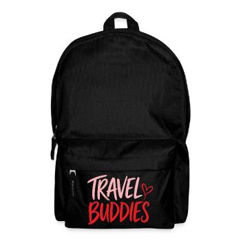 Travel Buddies - Rucksack - Schwarz - Vorne