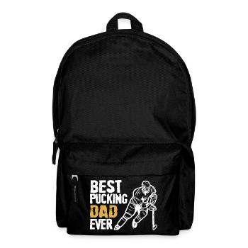 Bold Best Dad Climber Graphic - Backpack - black - Front