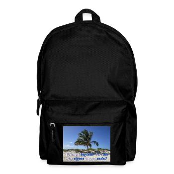 Freiheit - Rucksack - Schwarz - Vorne