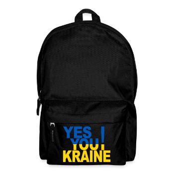 Yes Ukraine! - Backpack - black - Front