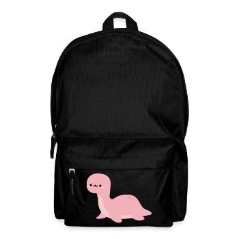 Brontosaurus-Mundharmonika - Rucksack - Schwarz - Vorne