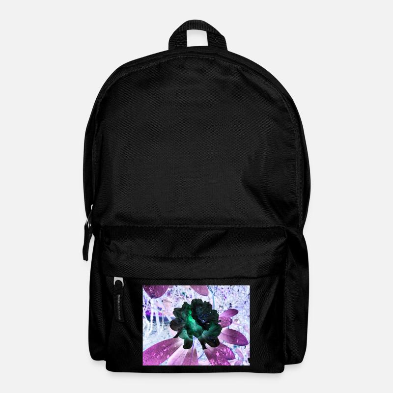 Disposition Hyperflora de Neonblumen - Sac à dos - noir