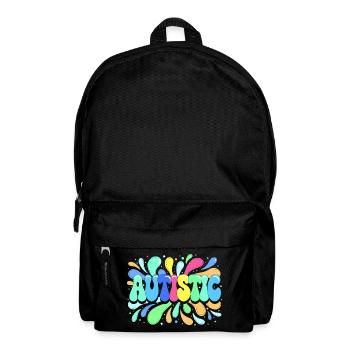 Autism Colors and Pride - Backpack - black - Front