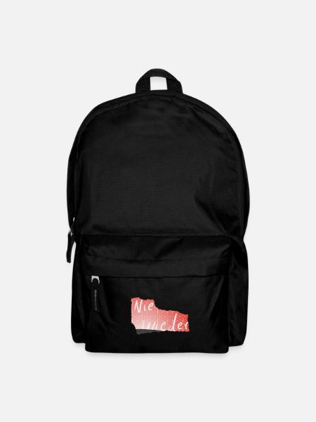No more geometric pink print - Backpack - black