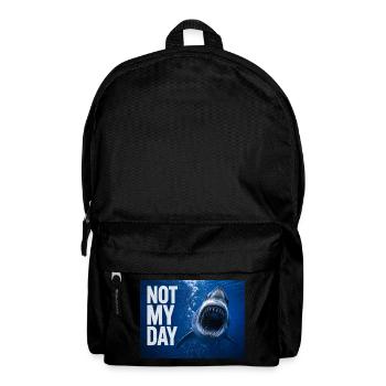 Salut, pas mon jour - Sac à dos - noir - Devant