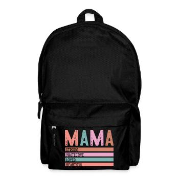 Mama Strong Protective Loved - Backpack - black - Front