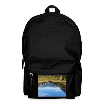Alpine Panorama - Rucksack - Schwarz - Vorne