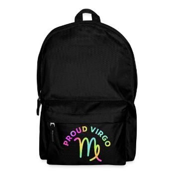 Sternzeichen Jungfrau - Rucksack - Schwarz - Vorne