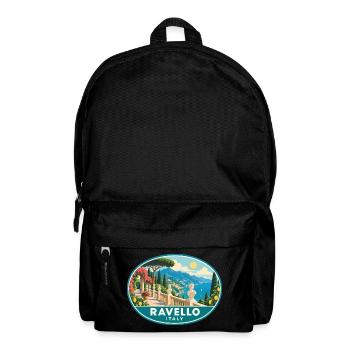 Entdecken Sie Ravello in Italien Amalfiküste Reisen - Rucksack - Schwarz - Vorne