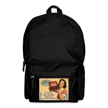 Die süße Ironie des Lebens - Rucksack - Schwarz - Vorne