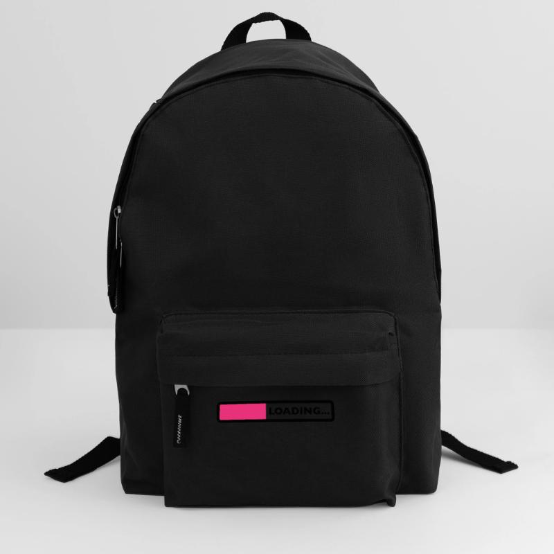 loading laden computer warten ladebalken Rucksack