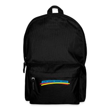 Klima Lüftung Heizung Sanitär - Rucksack - Schwarz - Vorne