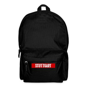 Stuttgart redstripe - Sac à dos - noir - Devant