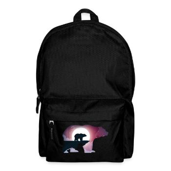 Bär - Rucksack - Schwarz - Vorne