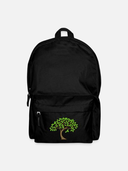 tree - Backpack - black