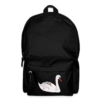 Famille cygne - Sac à dos - noir - Devant