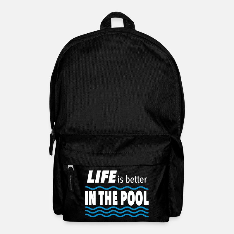 swimming pool - Backpack - black