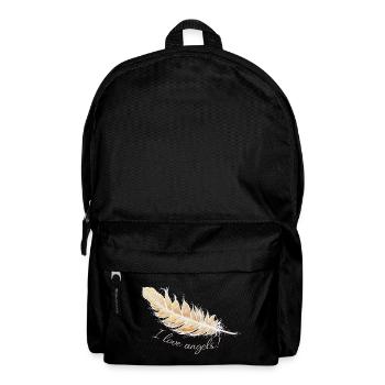 Angel feather Love - Sonja Ariel von Staden - Backpack - black - Front