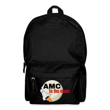 AMC to the moon Stonks - Backpack - black - Front