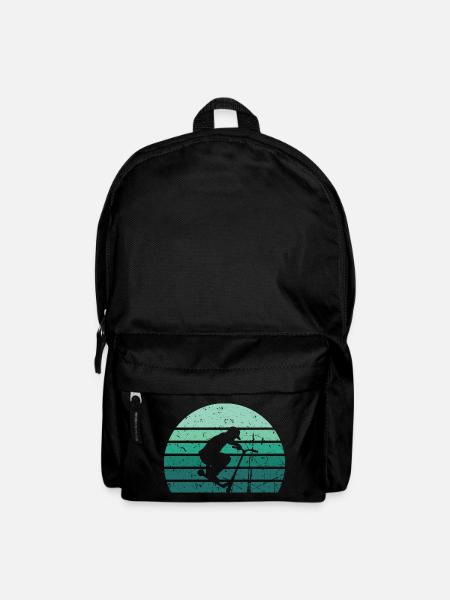 Stunt Scooter Boy Scooter Scooter Skater - Backpack - black