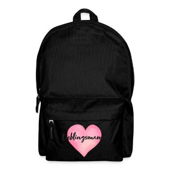 Lieblingsmama Mama Herz - Rucksack - Schwarz - Vorne
