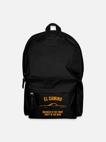 EL CAMINO AMERICAN MUSCLE SLOGAN - Rucksack - Schwarz